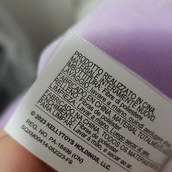 Plush Toy Set - Pink, Purple, Brown, White - Picture 3 of 11